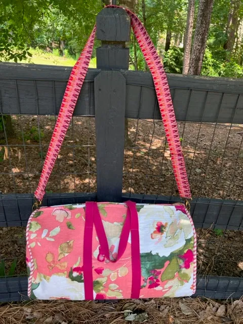 Dallas Duffel - Rosalinda Duffel Bag - Floral Duffel  - Travel Bag
