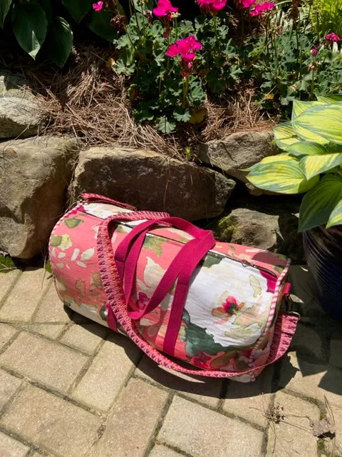 Dallas Duffel - Rosalinda Duffel Bag - Floral Duffel  - Travel Bag