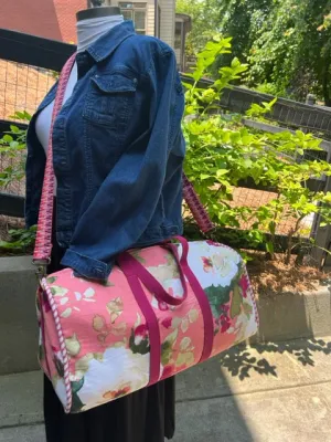 Dallas Duffel - Rosalinda Duffel Bag - Floral Duffel  - Travel Bag