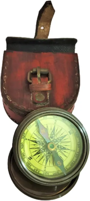 Decor&More Antique Compass Elegant one-face Desk Clock for Tracking Hiking Timeless Home décor Ideal Gift