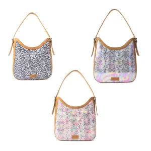 Desert Snow Leopard Leather Bag Variant Combo