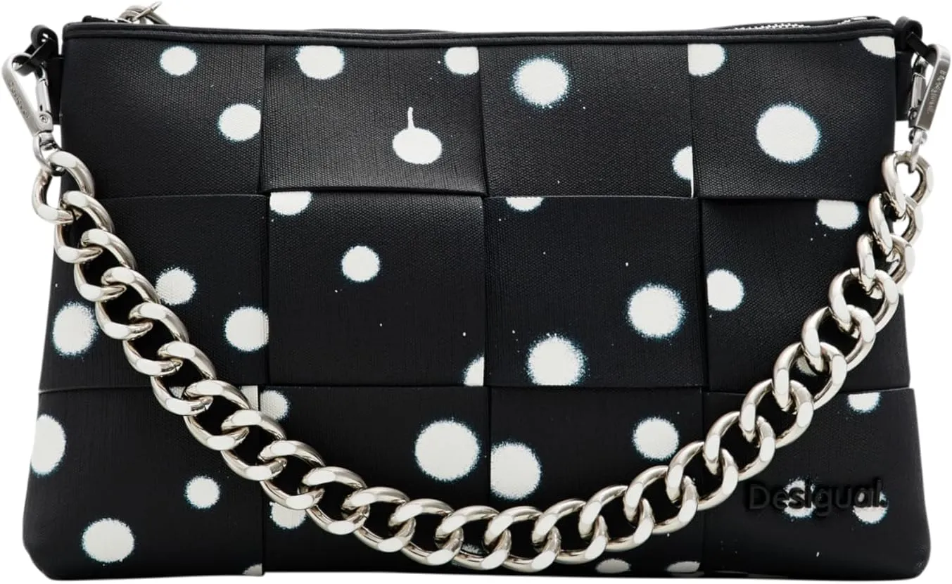 Desigual M Woven Droplets Crossbody Bag