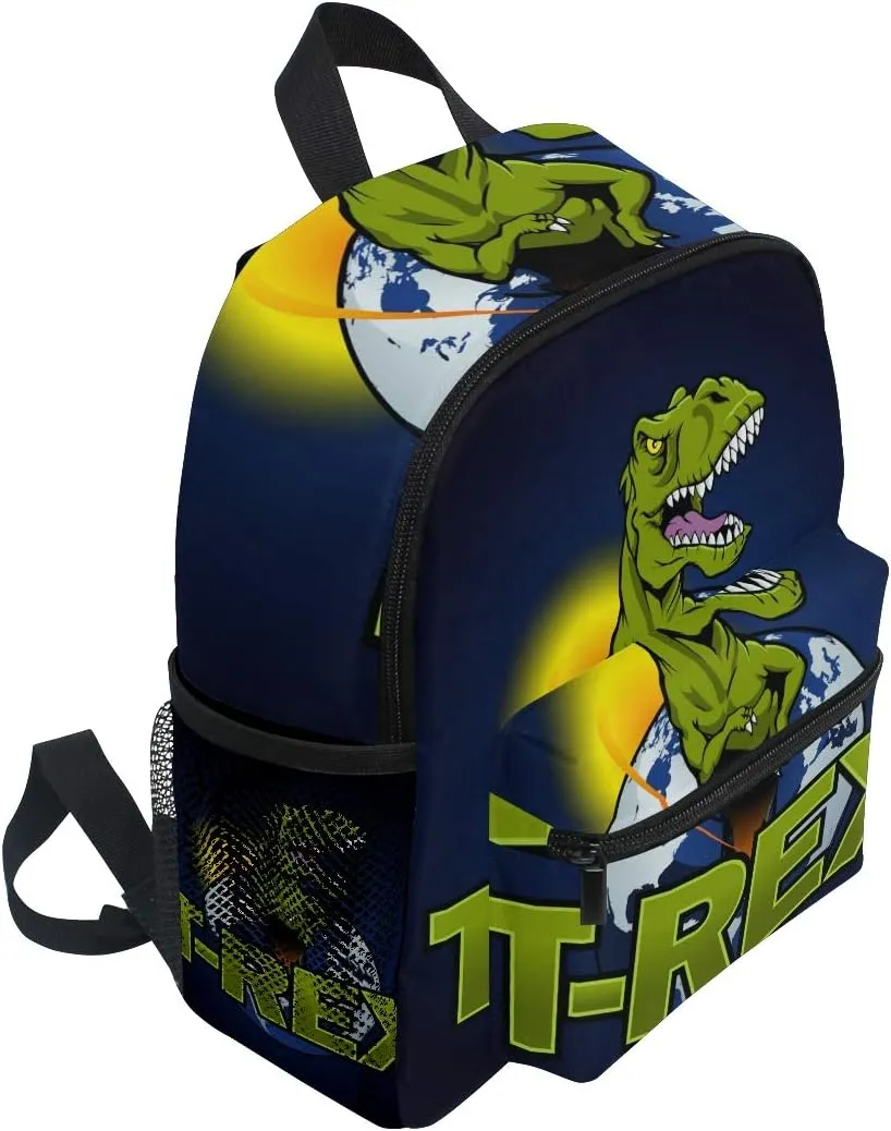 Dinosaur The Planet Toddler Backpack for Preschool Kids Boy Girls Age 3-7