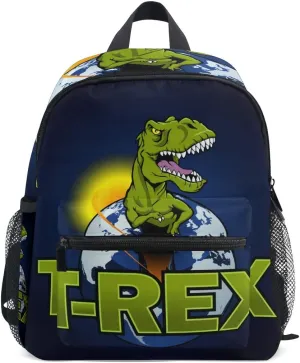 Dinosaur The Planet Toddler Backpack for Preschool Kids Boy Girls Age 3-7