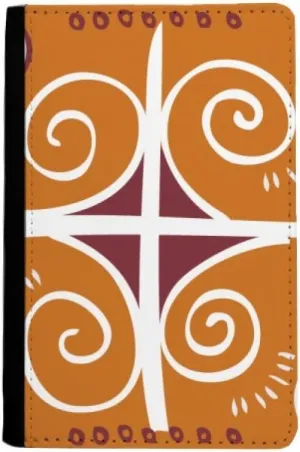 DIYthinker Brown Mexico Totems Ancient Civilization Passport Holder Notecase Burse Wallet Cover Card Purse