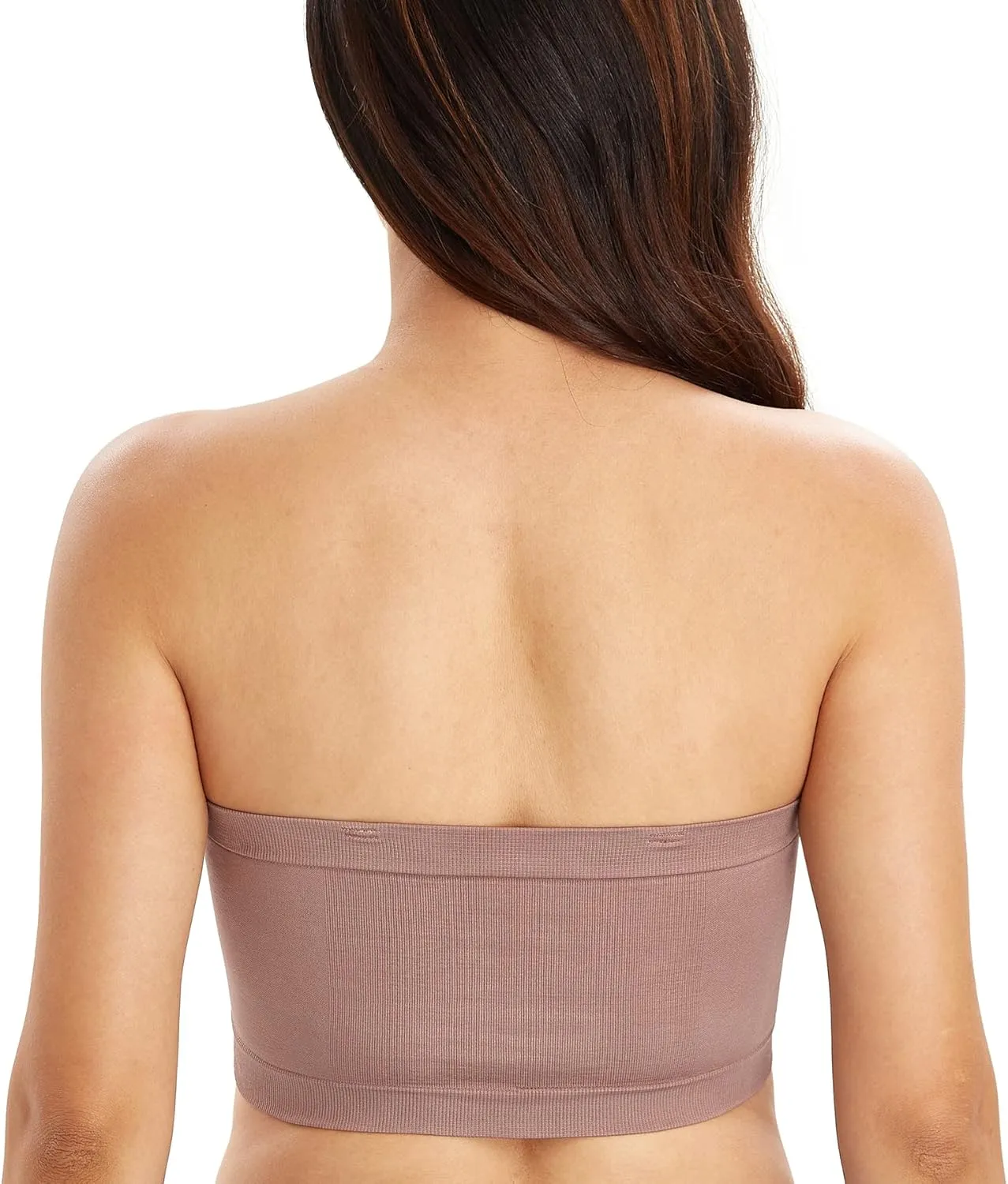 DotVol Women's Underwire Bralette Non Padded Bandeau Tube Top Multiway Bra