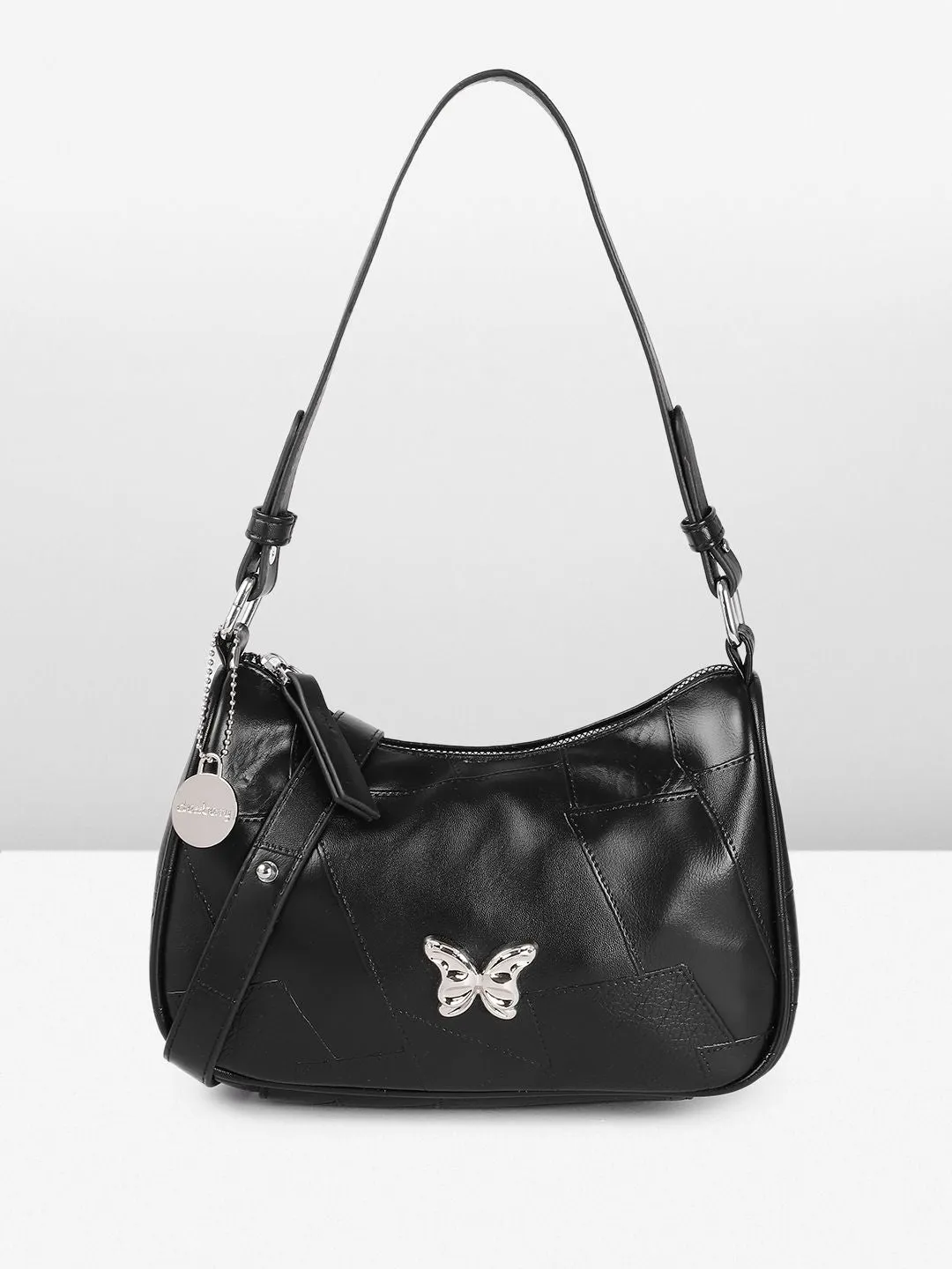 DressBerry Self-Design Baguette Hobo Bag
