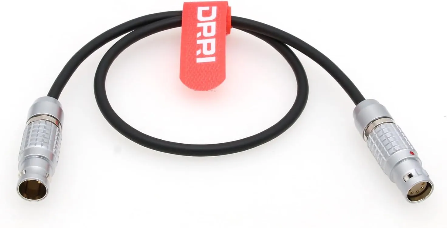 DRRI Tiffen Steadicam M-1 M2 Ultra/Master 2B 3Pin to 8Pin Female 24V Power Cable for Alexa 35，Alexa Mini，Alexa Mini LF and Amira