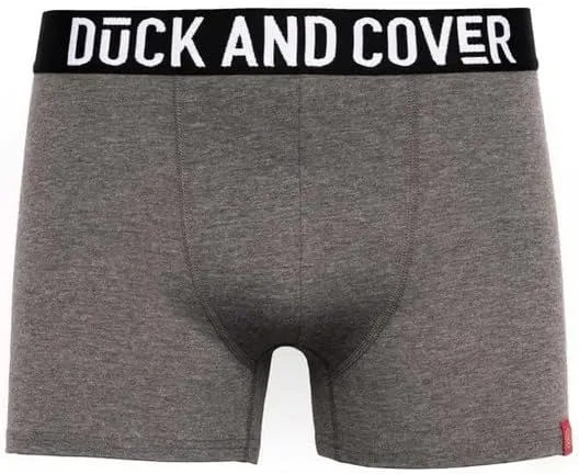 Duck & Cover - Mens Essential Underwear Multipack Cotton Boxer Shorts with Jacquard Satin Waistband 3, 6 Multi Pack Gift Set