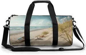 Duffel Bag for Men Women Gym Bag Beach Seaside Travel Duffel Bag Waterproof Overnight Bag for Sports Workout