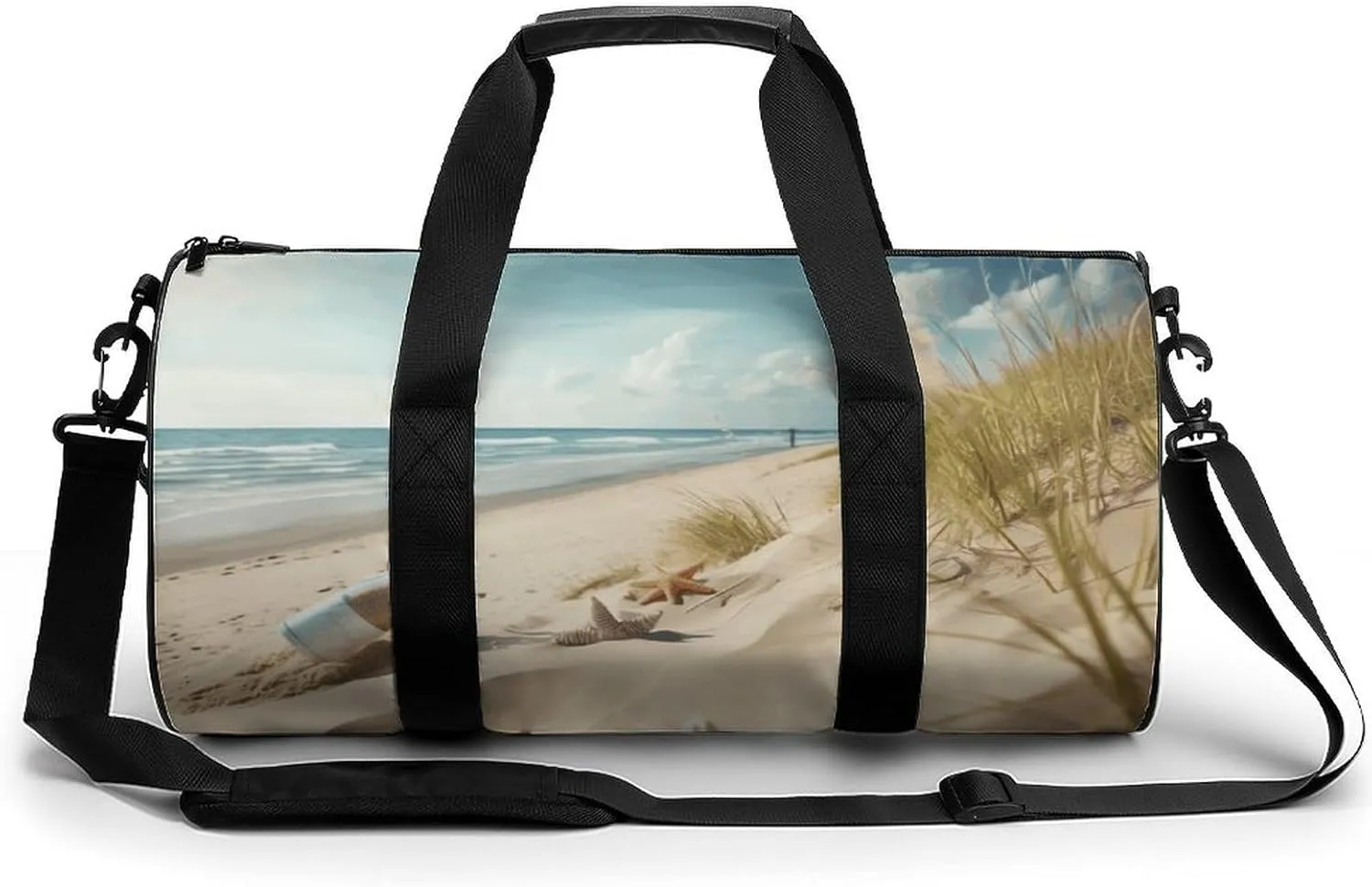 Duffel Bag for Men Women Gym Bag Beach Seaside Travel Duffel Bag Waterproof Overnight Bag for Sports Workout