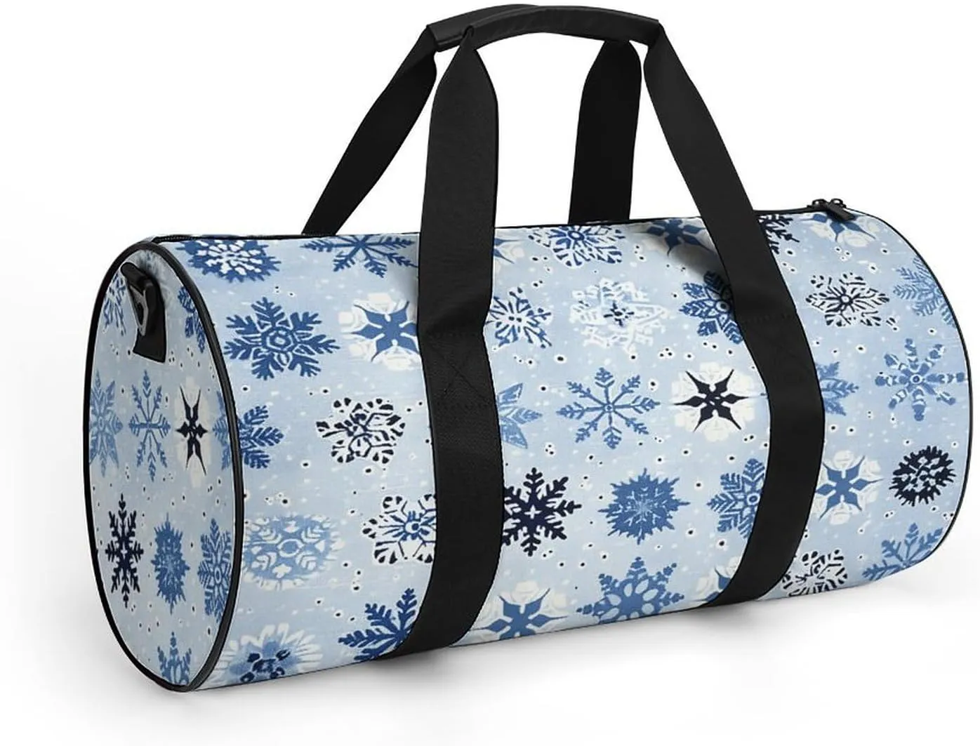 Duffel Bag for Men Women Gym Bag Blue And Light Blue Travel Duffel Bag Waterproof Overnight Bag for Sports Workout