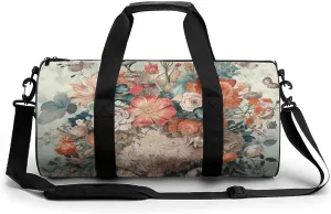 Duffel Bag for Men Women Gym Bag Decorative Arts Travel Duffel Bag Waterproof Overnight Bag for Sports Workout