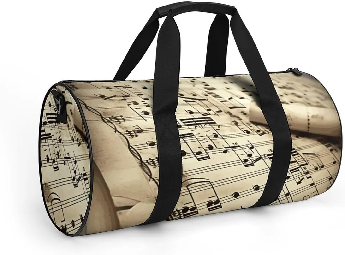 Duffel Bag for Men Women Gym Bag Sheet Music Travel Duffel Bag Waterproof Overnight Bag for Sports Workout