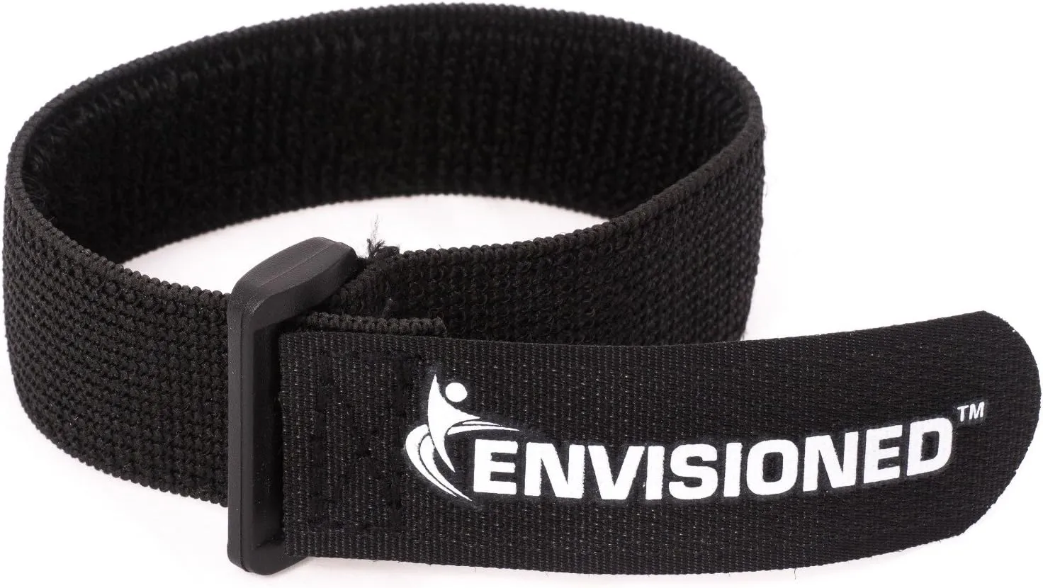 Elastic Reusable Cinch Straps 1"x20" - 10 Pack Hook and Loop - Plus 2 Free Bonus Reusable Cable Ties