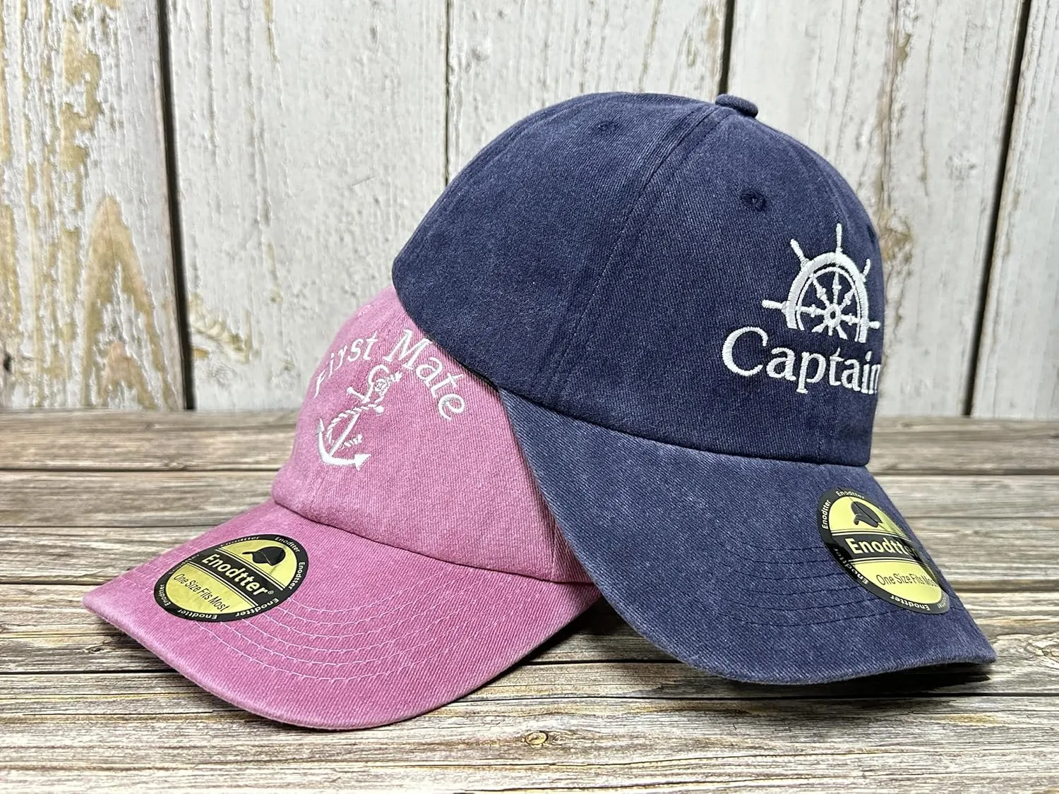 Embroidered Captain & First Mate Hats