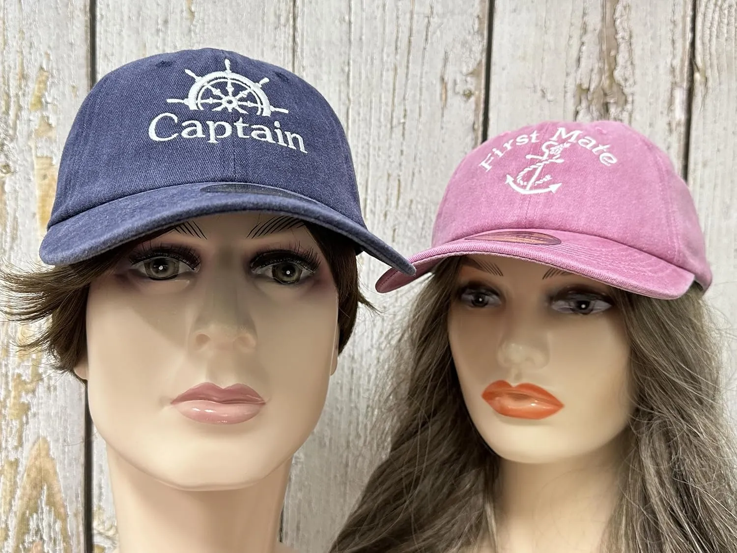 Embroidered Captain & First Mate Hats