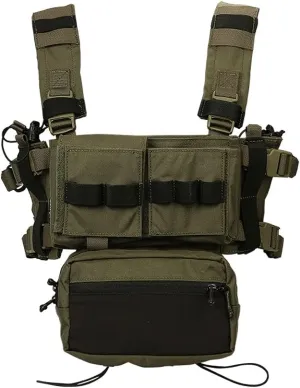 emersongear tac Micro Fight Chissis MK3 Modular Vest for Airsoft Paintball Cosplay