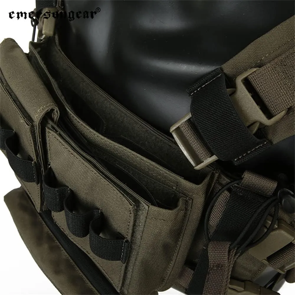emersongear tac Micro Fight Chissis MK3 Modular Vest for Airsoft Paintball Cosplay