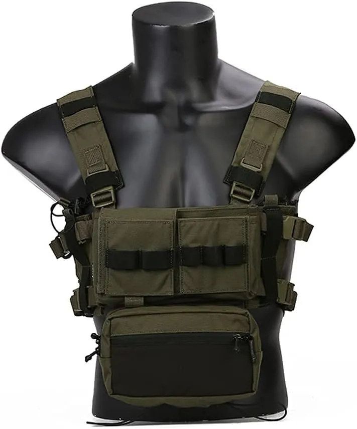 emersongear tac Micro Fight Chissis MK3 Modular Vest for Airsoft Paintball Cosplay