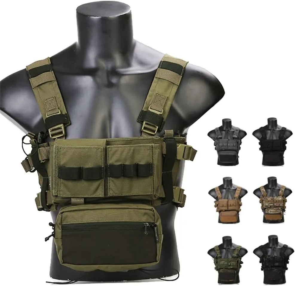 emersongear tac Micro Fight Chissis MK3 Modular Vest for Airsoft Paintball Cosplay