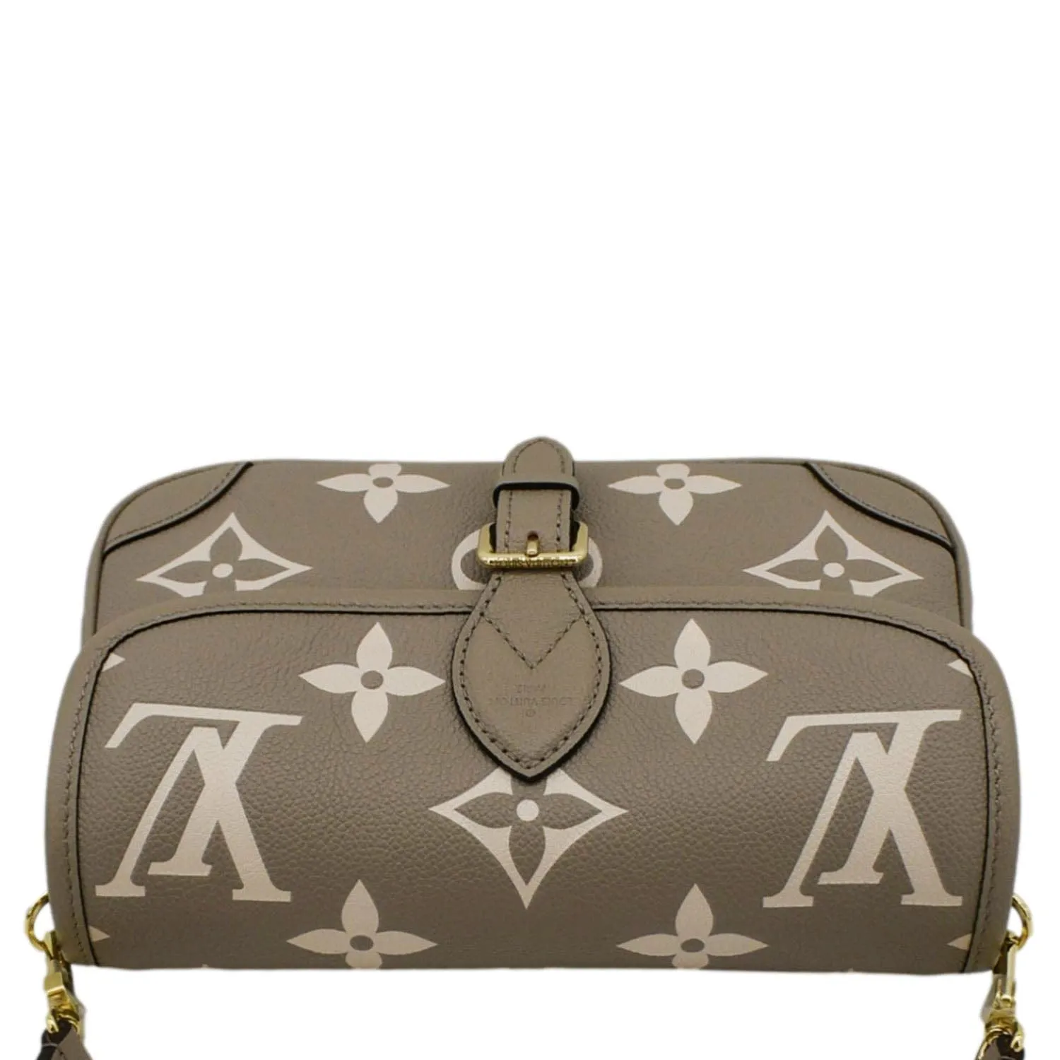 Empreinte LOUIS VUITTON Shoulder Monogram Bag Friendly assistance Bicolor Money-saving Leather Diane