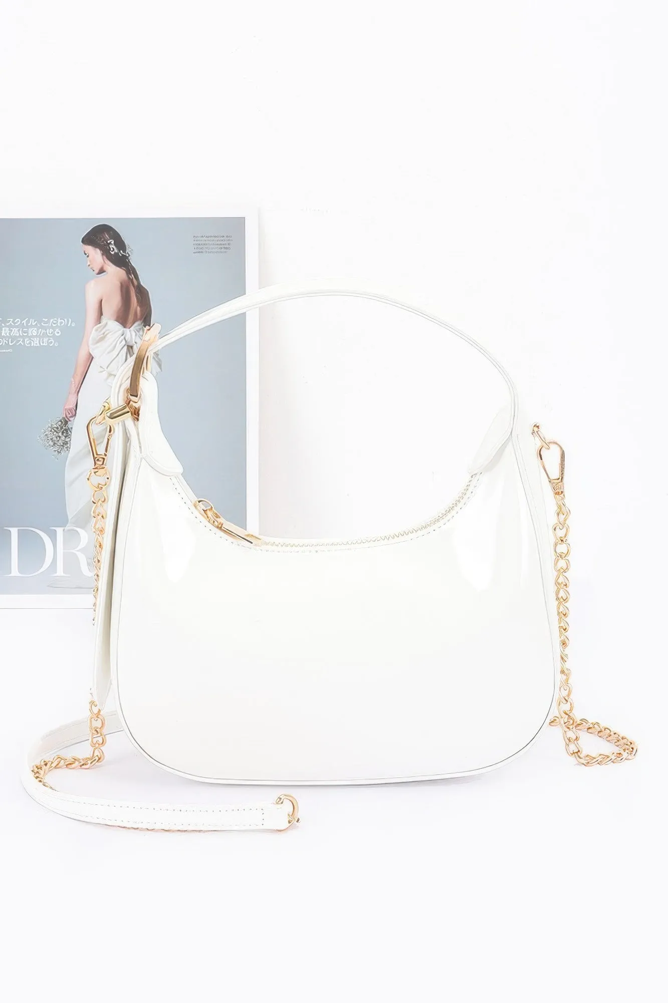Enamel Hobo Bag