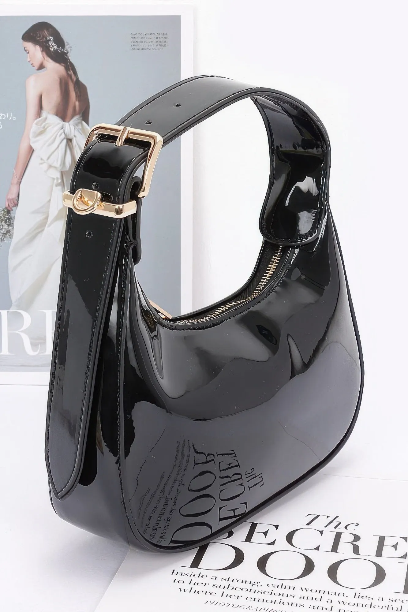 Enamel Hobo Bag