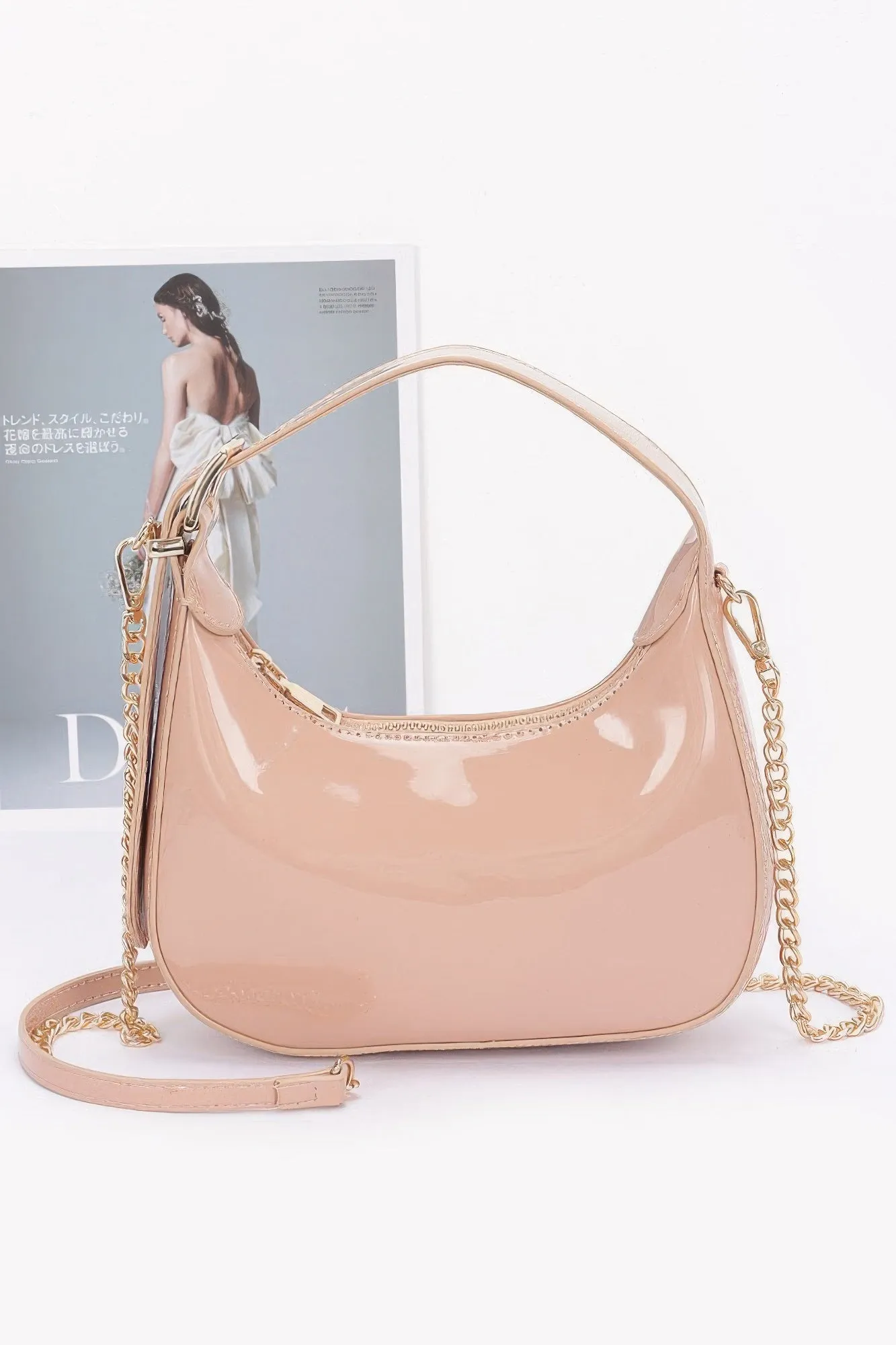 Enamel Hobo Bag