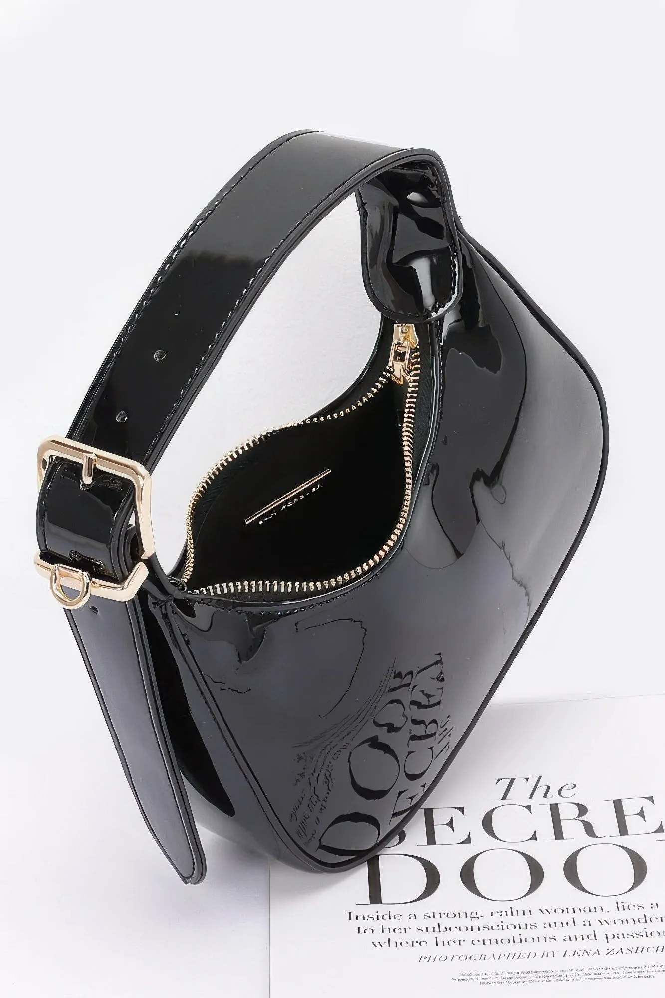 Enamel Hobo Bag