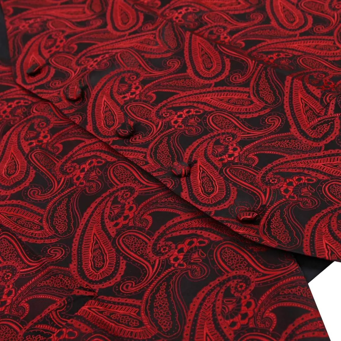 Epoint EGC1B01-03 Multi Mens Paisley Waistcoat Woven Microfiber S-5XL Vest
