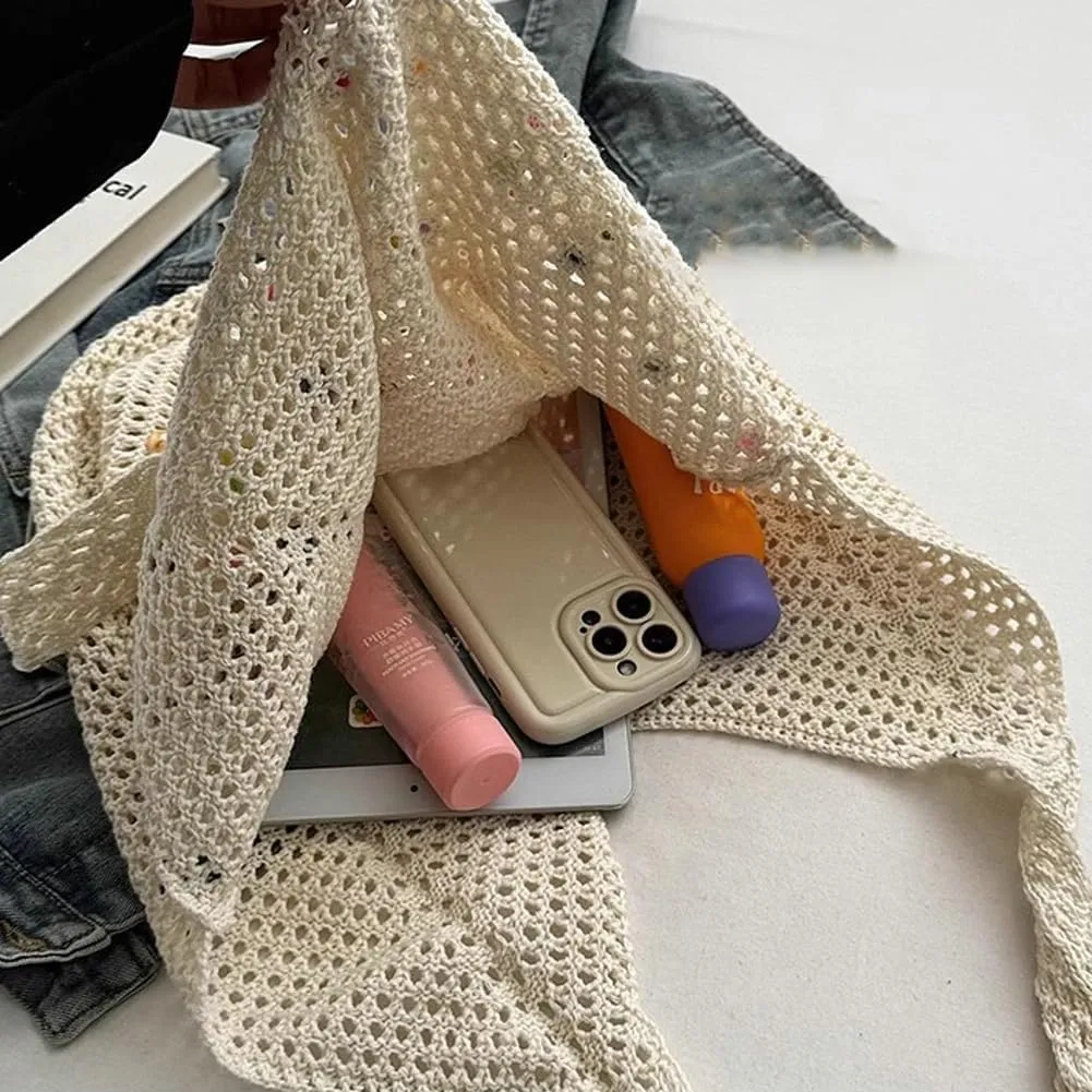 Epsion 2025 Woven Tote Bag for Women Summer Handbag Chic Hobo Handle Purse Shoulder Bag Beach Travel
