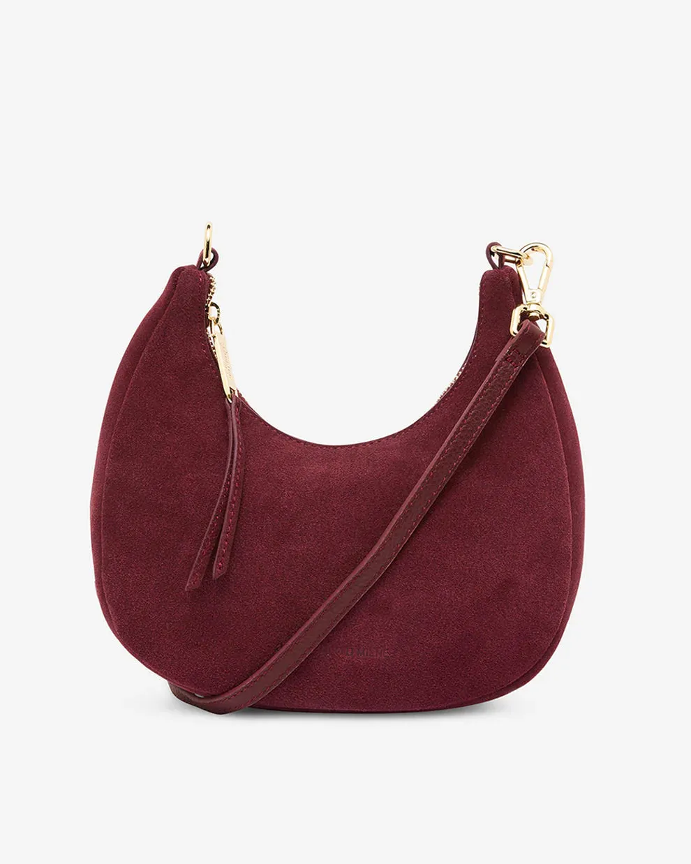 Estella - Burgundy Suede