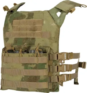 Evike Airsoft - Matrix Level-1 Tactical Vest with Integrated Mag Pouches (Color: Arid Foliage)