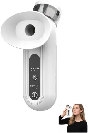 Eye Steamer,Heated Eye Mask & Mini Eye Hydrating Soothing Sprayer for Moisturizing for Moisturizing & Cleaning Portable Easy to Carry