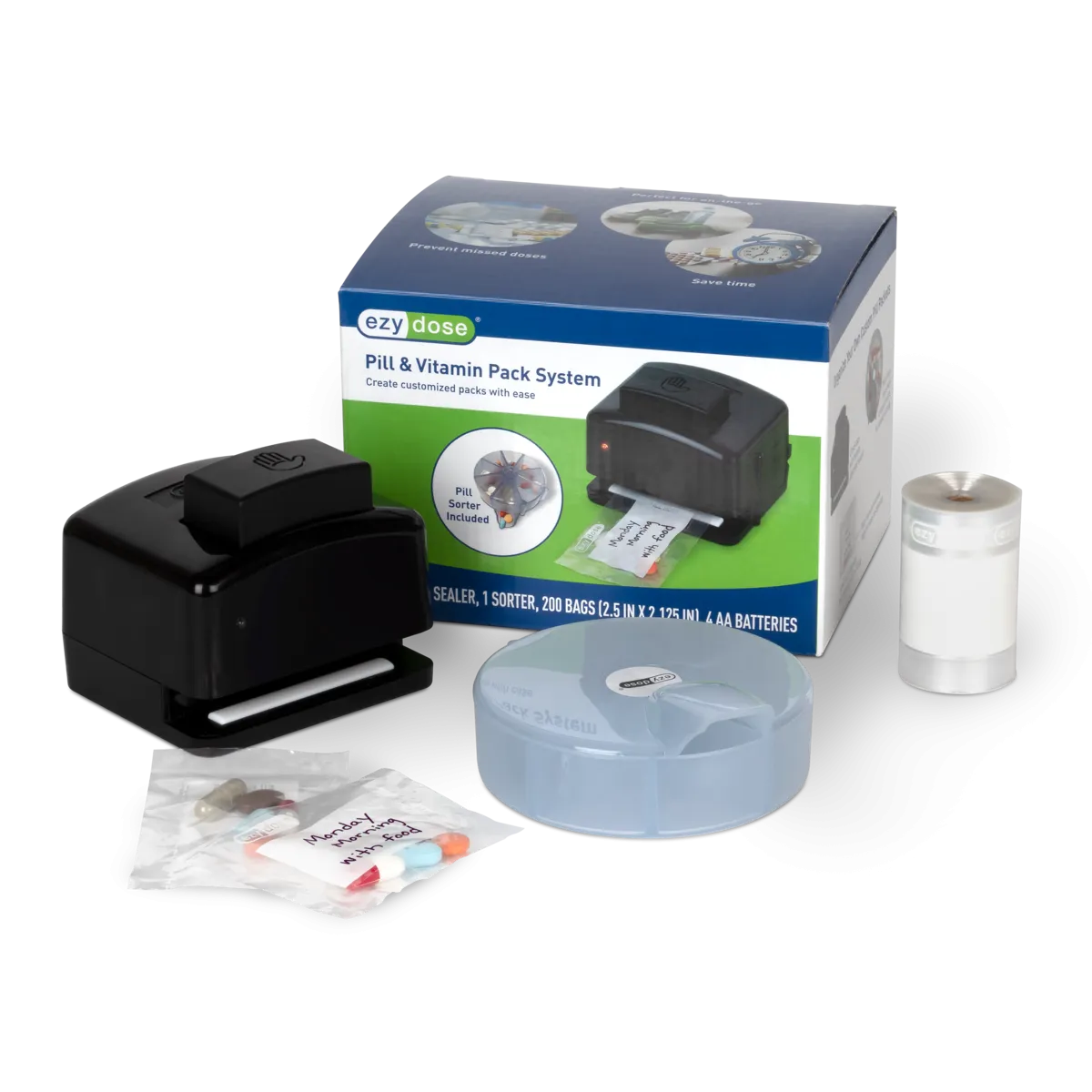 Ezy Dose® Pill & Vitamin Packing System