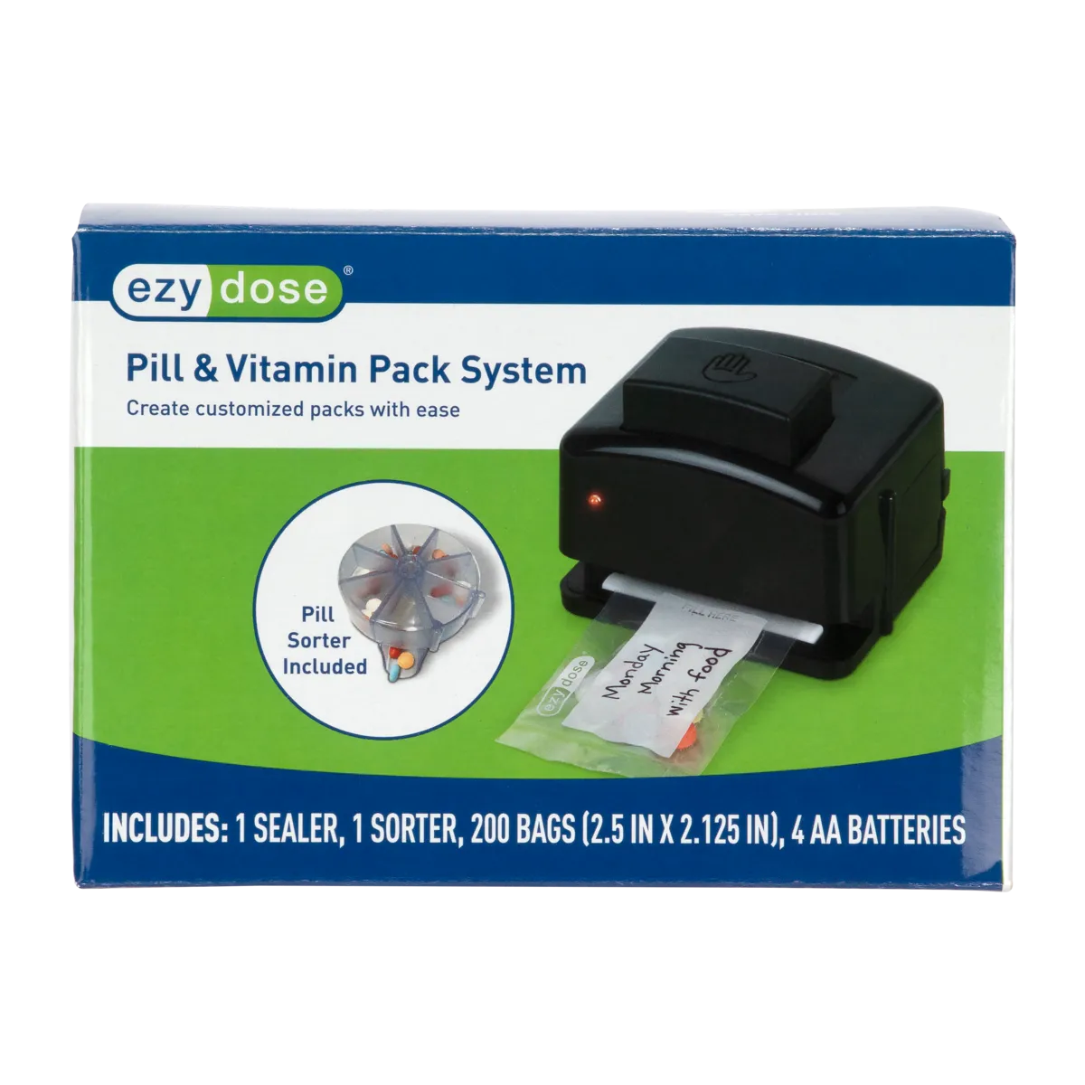 Ezy Dose® Pill & Vitamin Packing System