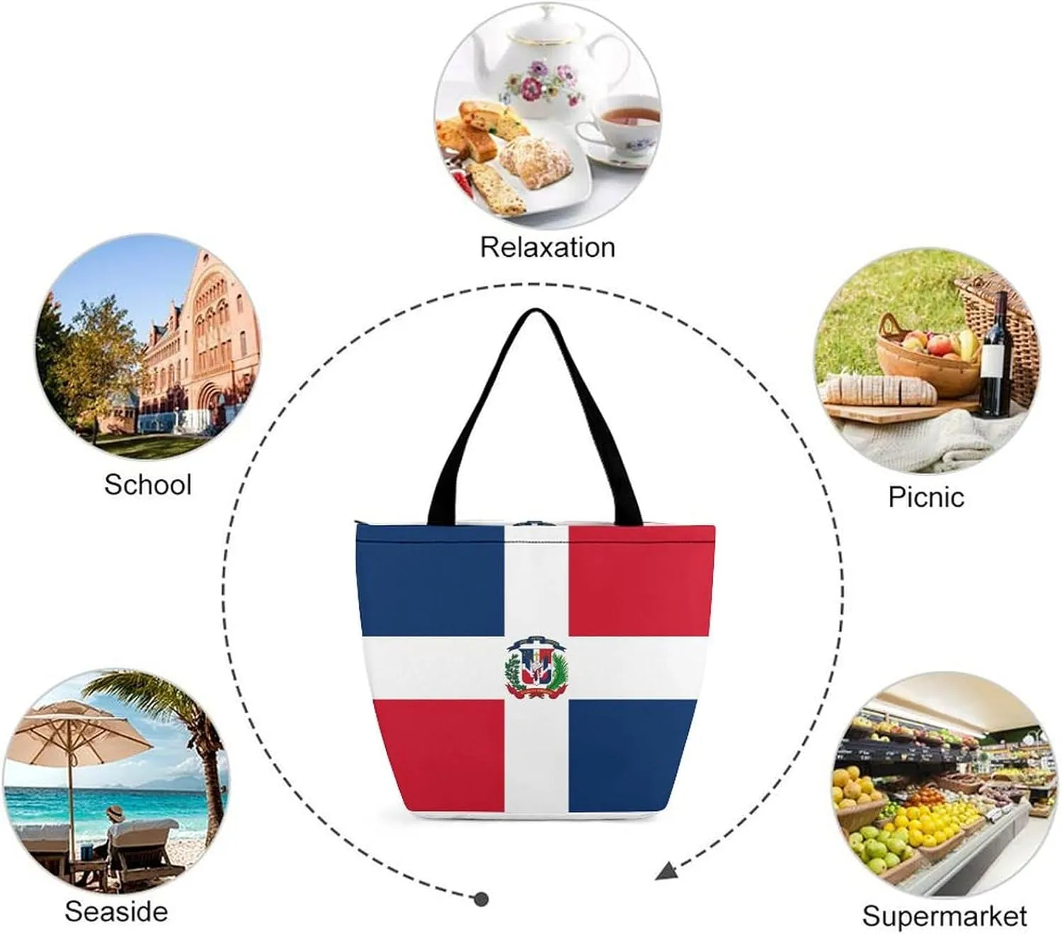 Fashion Burkina Faso Flag Women's Hobo Tote Spacious Handbag for Daily Use and Casual Outings