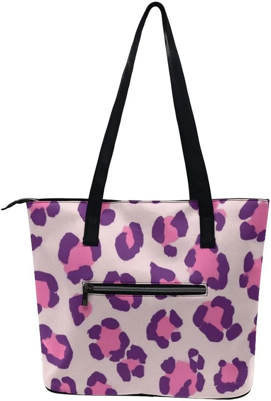 Fashion Leather Tote Bag Travel Work Daily Essentials Handbag Unisex Handbag