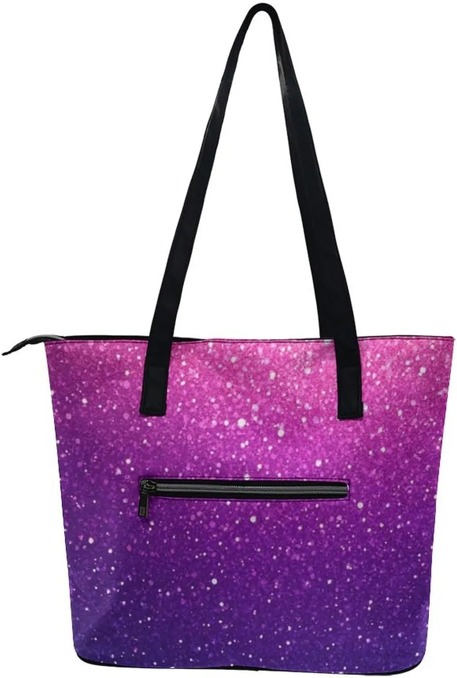 Fashion Leather Tote Bag Travel Work Daily Essentials Handbag Unisex Handbag