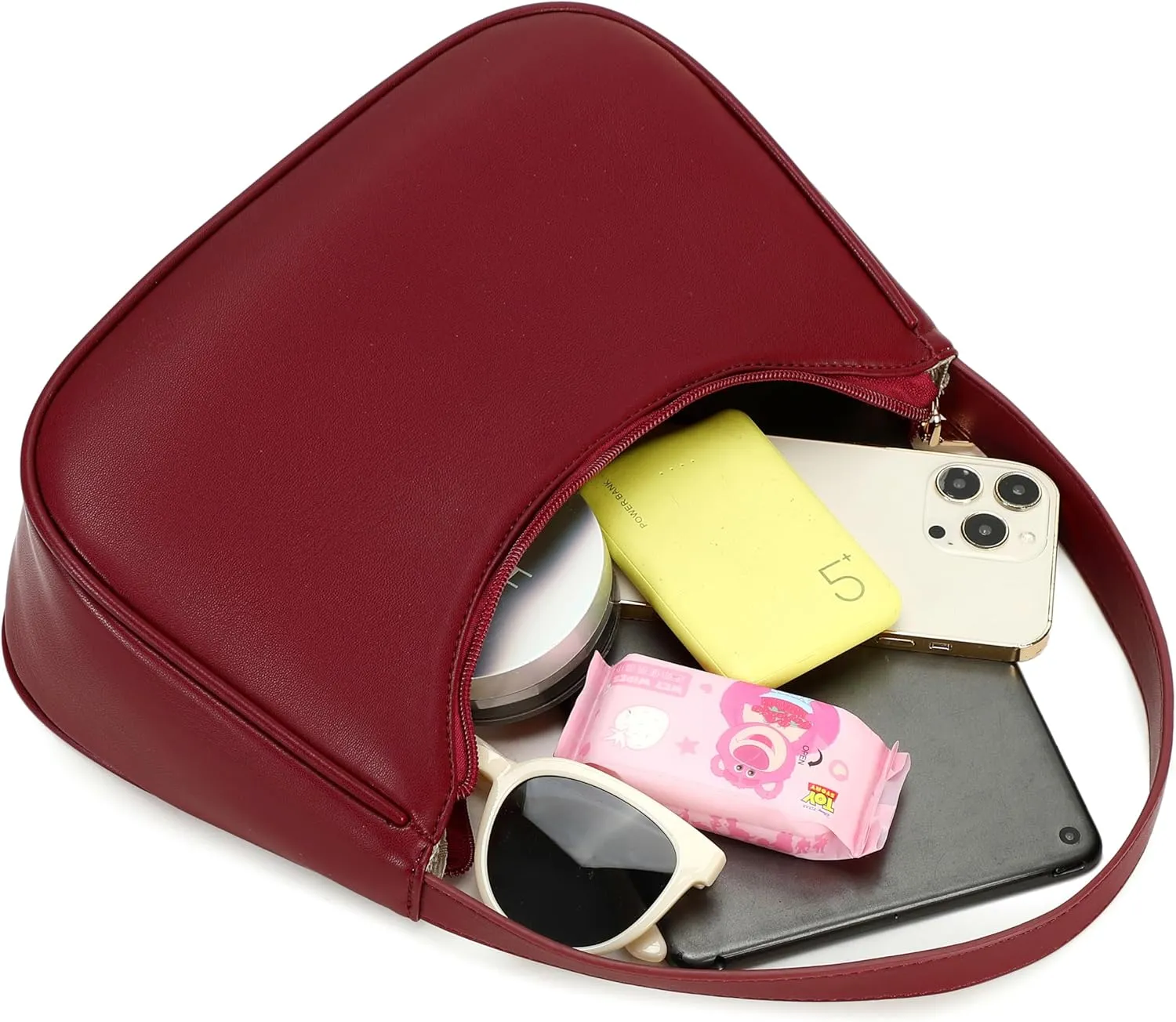 Fashion shoulder Bag for Women's Cute Hobo Tote Handbag Mini Clutch Underarm Purse for Daily Use/Work/Travel/Casual Outings