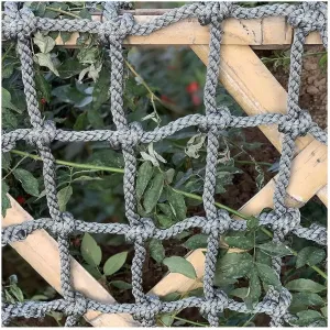 Fence Nets Climbing Netting Automotive Cargo Nets Heavy Duty Rope Cargo Net Anti-Wear Balcony Railing Protection Fence Net Children Outdoor Climbing Net(16mm-14cm,1X5m/3.3X16.4ft)