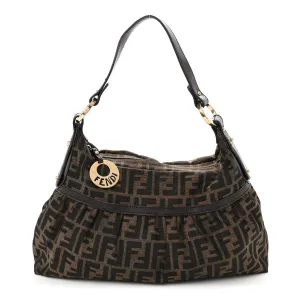FENDI ZUCCA CUOIO LUCIDO CHEF HOBO BAG