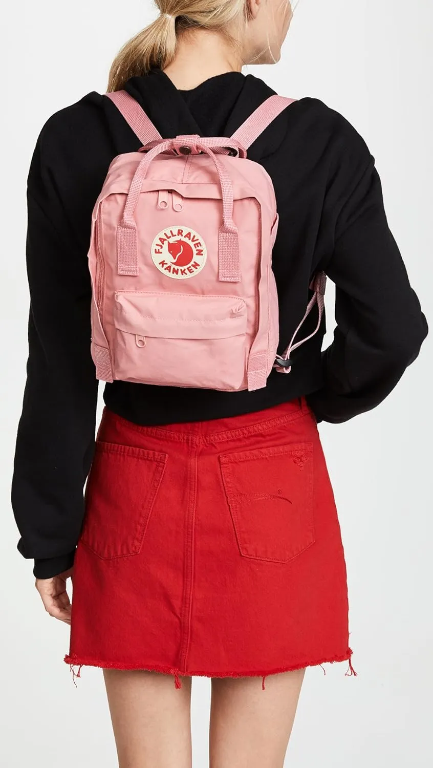 Fjallraven Women's Kanken Mini Backpack, Pink, One Size