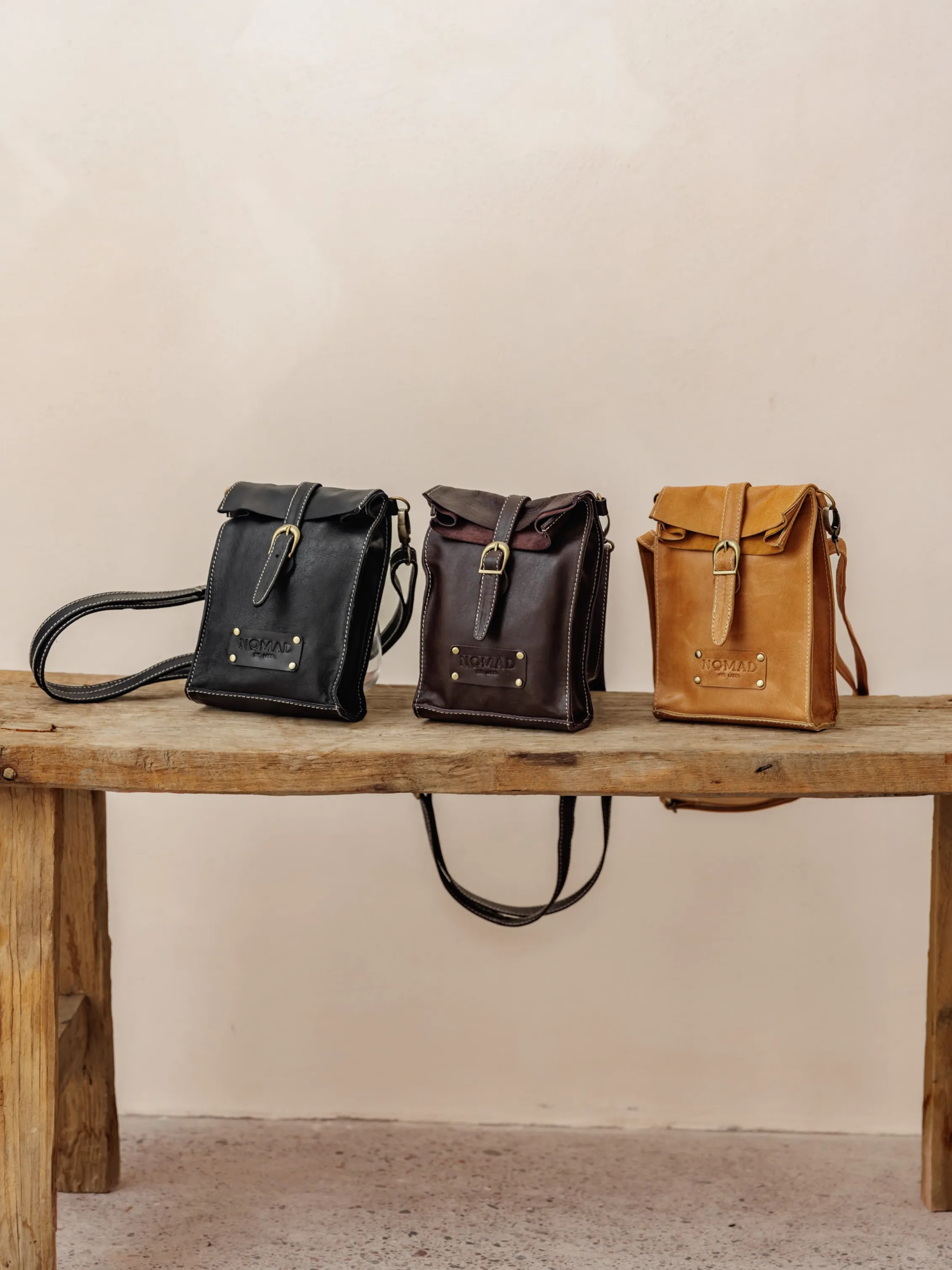 Flinders Leather Pouch Tan