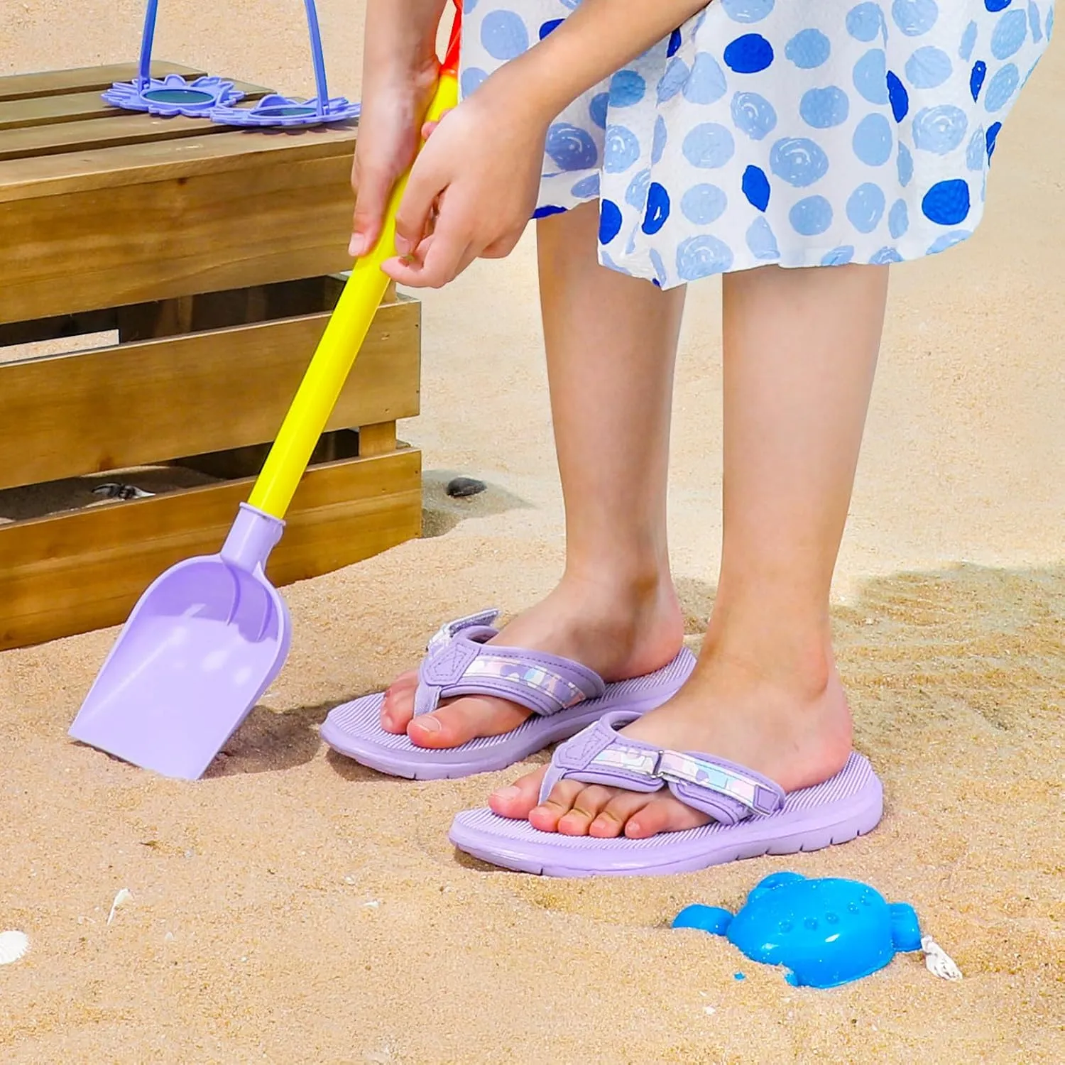 Flip Flops Girls Sandals Boys Unisex Summer Beach Non Slip Little/Big Kid Outdoor & Intdoor