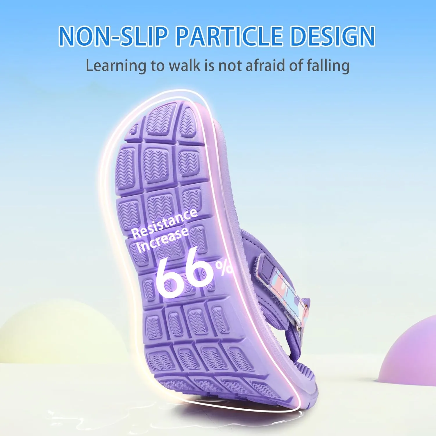 Flip Flops Girls Sandals Boys Unisex Summer Beach Non Slip Little/Big Kid Outdoor & Intdoor