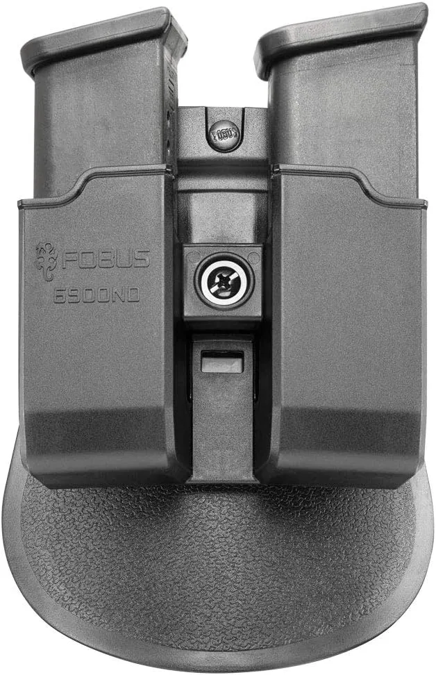 Fobus 6900NDP Evolution Mag Pouch for Glock & H&K USP 9mm & .40 Double-Stack Double Magazine Pouch