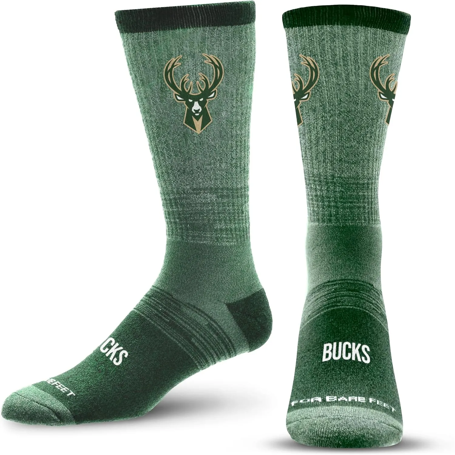 For Bare Feet Team Tonal Color Crew Sock