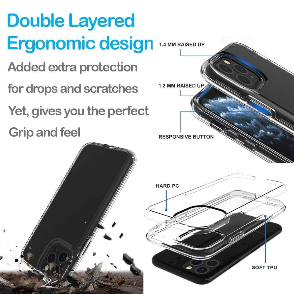 For Samsung Galaxy S22 Ultra Cute Bears Slim Shockproof Hard Shell TPU Case Heavy Duty Protective Phone Cover